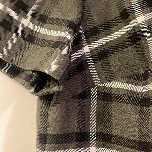 Plaid wool mini dress - Picture 2 of 4